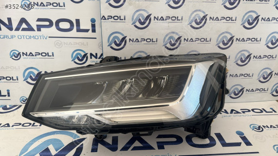 81A941011 AUDİ Q2 SOL LED FAR SIFIR DOLU ORJİNAL