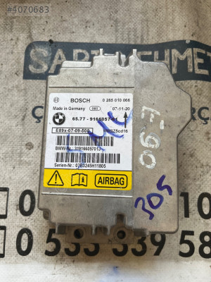 ÇIKMA BMW E90 0 285 010 066 0285010066 AIRBAG BEYNİ