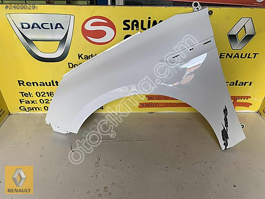 RENAULT MEGAN 4 SOL ÖN ÇAMURLUK BEYAZ ORJİNAL ÇIKMA PAR