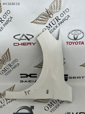 PEUGEOT 301 SOL ÖN ÇAMURLUK (12-18) ORJİNAL ÇIKMA-9674790780