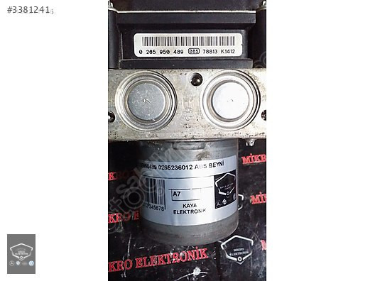 BMW X3 ABS BEYNİ 0265950489 / 0265236012 / 3451-3420395-01
