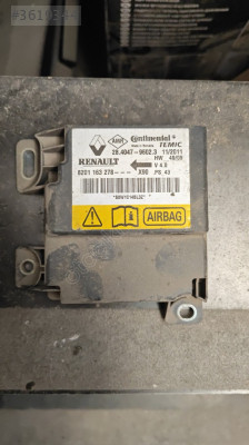 82011 163 278 28.4047-9602.3 DACİA SANDERO AİRBAG BEYNİ