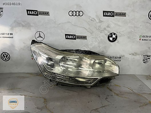 C5 SAĞ FAR ORJİNAL HALOJEN LEDSİZ MODELİ