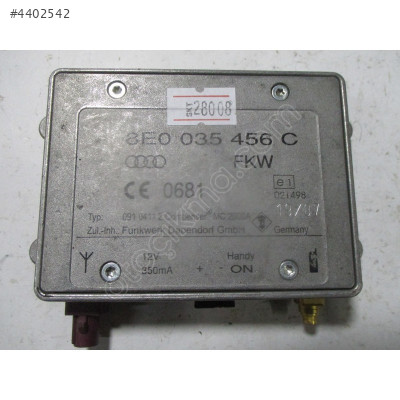 Audi A2 A3 A4 A6 A8 TT Telefon Amplifikatörü 8E0035456C