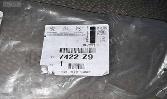 Peugeot 508 ön tampon deflektörü 7422 z9