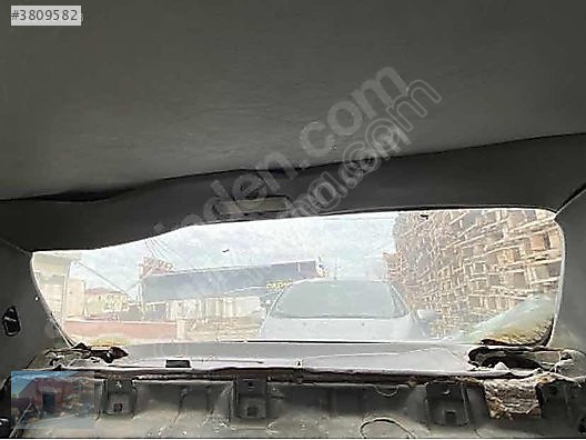 MERCEDES W126 S-CLASS ORJİNAL ARKA TAVAN KARTONU GRİ RENK TEMİZ