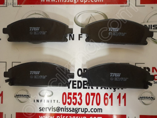 NİSSAN X-TRAİL ÖN FREN BALATA SIFIR PARÇA T31 2007-2013