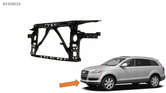4L0805594A AUDI Q7 3.0 TDİ 07-16 ÖN PANEL .