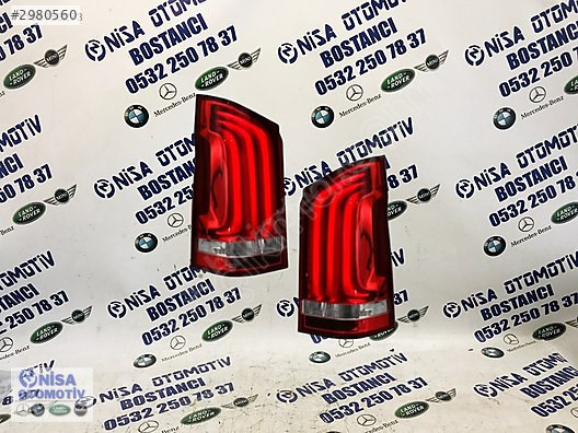 MERCEDES VITO W447 2015-2019 IÇIN UYUMLU LED STOP - KIRMIZI