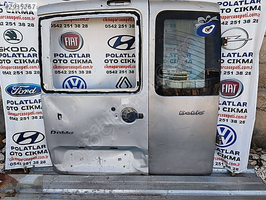 Fiat Doblo bagaj kapağı çift sürgü Orjinal