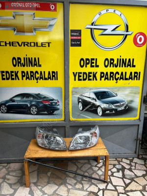 Chevrolet Aveo HB İçin Yepyeni Sağ/Sol Far Seti