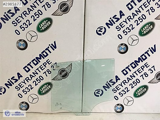 BMW 1 SERİSİ F20 KASA SOL ARKA KAPI CAMI ORJ ÇIKMA