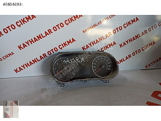 DACİA DUSTER GÖSTERGE SAATİ KAYHANLAR OTO ÇIKMA 