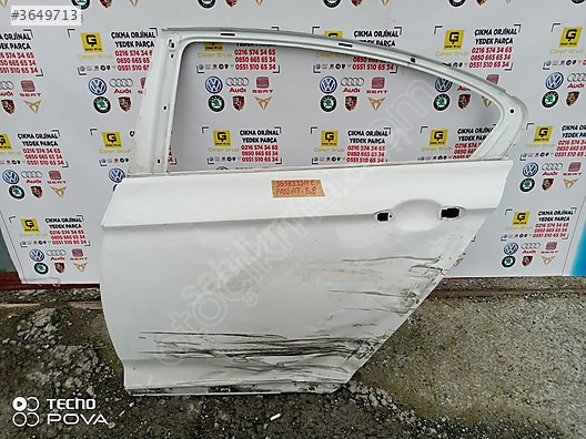 VOLKSWAGEN PASSAT B8 2015-2020 SOL ARKA KAPI OEM 3g5833311e