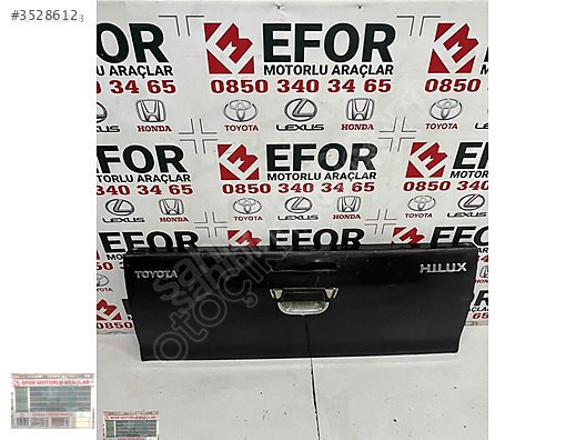 TOYOTA HİLUX BAGAJ KAPAĞI SÖKME ORJİNAL YEDEK PARÇA