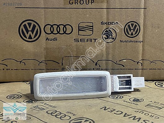 2019-2024 Passat B8.5 Sağ/Sol Güneşlik Makyaj Lambası