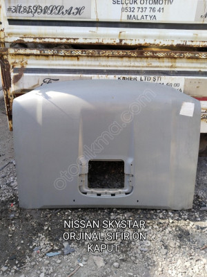 NİSSAN SKYSTAR SIFIR ORJİNAL ÖN KAPUT 2002-2010