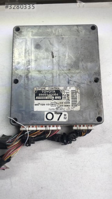 TOYOTA YARİS 1.0 MOTOR BEYNİ 89661-52064 211000-7214