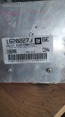 16202273 Opel combo 1.4 motor beyni