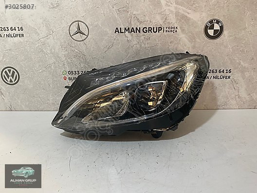 MERCEDES C SERİSİ W205 SOL FAR HATASIZ ORJİNAL