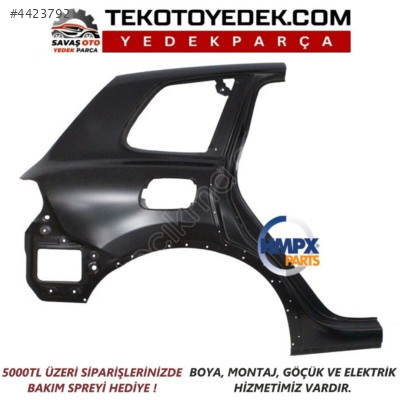 TOUAREG ARKA ÇAMURLUK SAĞ SOL 2010 2011 2012 VE ÜZERİ / KAMPANYA