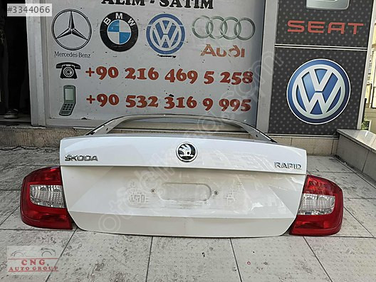 Skoda rapid bagaj kapağı boyasız