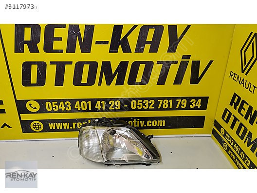 DACİA LOGAN SAĞ FAR 2003 - 2008 ARASI SIFIR RENKAY OTO KOCAELİ