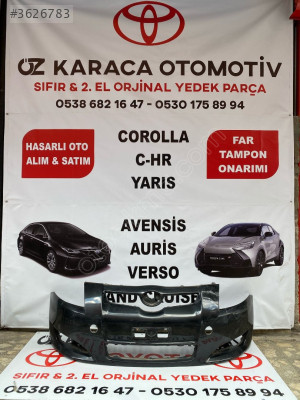 2007-2009 TOYOTA AURİS ÇIKMA ORJİNAL ÖN TAMPON