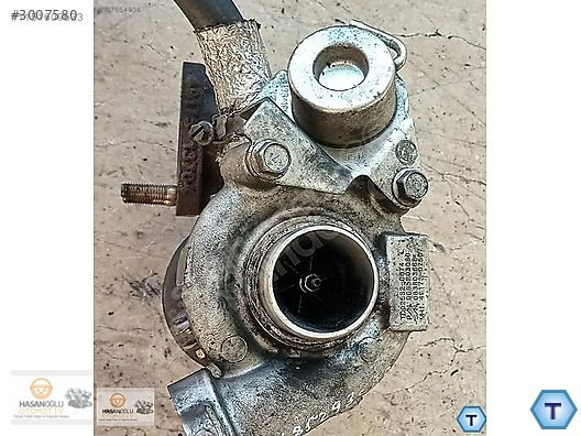 CİTROEN PEUGEOT 1.6cc HDI 55 VE 66 kw 9685293080 TURBO