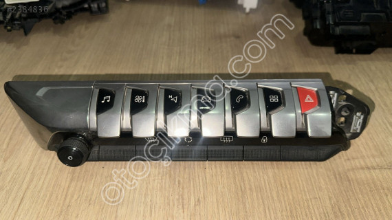 PEUGEOT 3008 508 5008 KLİMA PANEL FLAŞÖR TEYP TUŞ TAKIMI