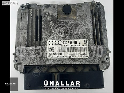 AUDİ A3 1.4 TSI MOTOR BEYNİ | ÜNALLAR OTO ÇIKMA |