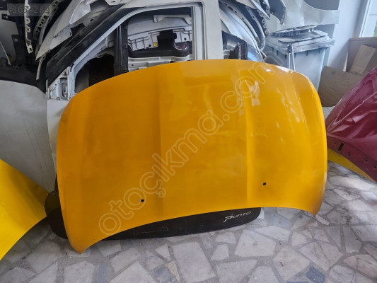 Fiat egea sarı boyalı orjinal çıkma kaput