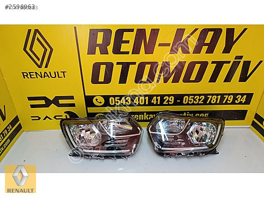 DACİA DUSTER SAĞ SOL FAR LEDLİ 2018-20 SIFIR YEDEK PARÇA REN