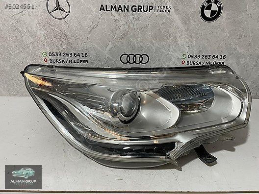 CİTRÖEN C4 DS4 MERCEKLİ SAĞ FAR