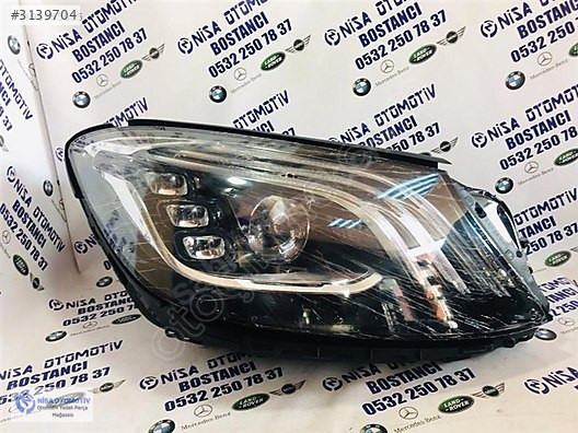 MERCEDES S SERİSİ W222 S400 MAKYAJLI LEDLİ SAĞ FAR A2229062005