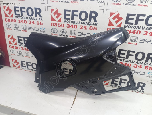 TOYOTA COROLLA SOL ARKA ÇAMURLUK ORİJİNAL PARÇA