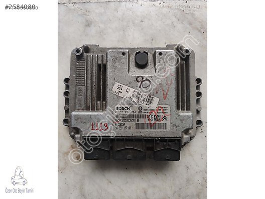 Peugeot 206 1.4 HDI Motor Beyni 9655919780 - 0281011784 EDC1