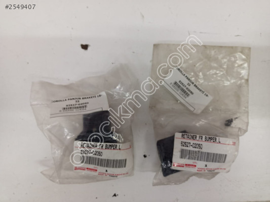 TOYOTA COROLLA ORJİNAL SIFIR PANJUR BRAKETİ 19-23