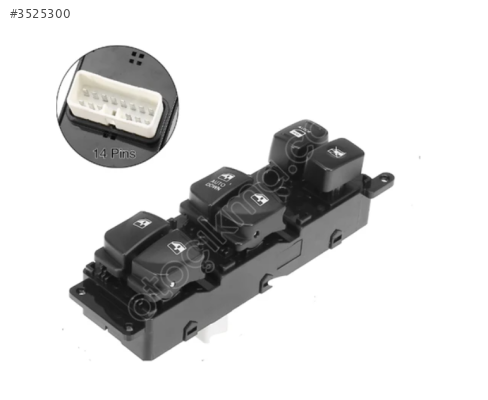 DÜĞME CAM KALDIRMA ÖN SOL HYUNDAI ACCENT ERA 06-11 93570-1E110