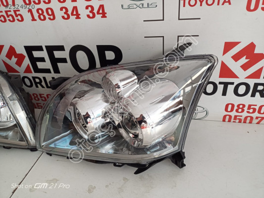 TOYOTA AVENSİS SAĞ ÖN FAR ZENON SIFIR 06-09