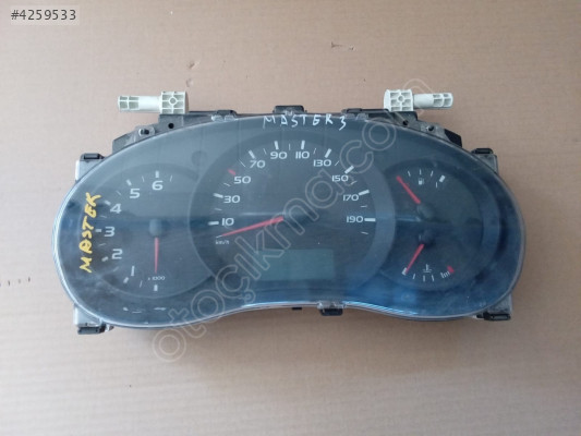 renault master 3 2012 gösterge/km saati (son fiyat)