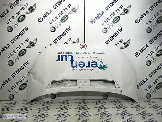 Orjinal Çıkma Mercedes Sprinter W906 Kaput Makyajsız Kasa