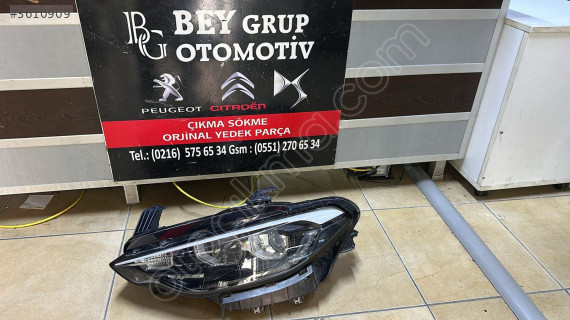 FİAT EGEA MERCEKLİ SOL FAR ORJİNAL ÇIKMA FİAT YEDEK PARÇA