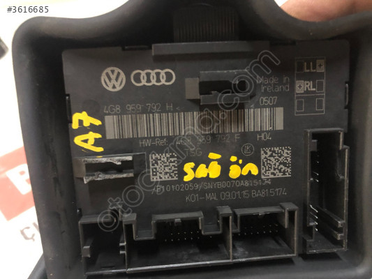 AUDİ A7 SAĞ ÖN KAPI BEYNİ MODÜLÜ 4G8959792H ORJİNAL