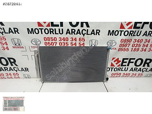 HONDA CİVIC FB7SIFIR KLİMA RADYATÖRÜ ATM 12-15 OEM:80110-TR0-A01