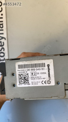 9666994980 Peugeot 508 2011 teyp CD multimedya