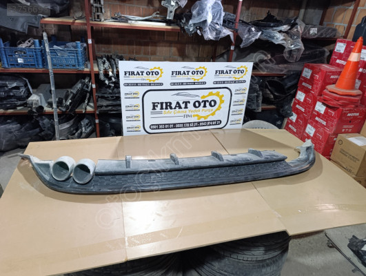 VW GOLF 7.5 ARKA TAMPON DİFÜZÖR 4LÜ EGZOZ