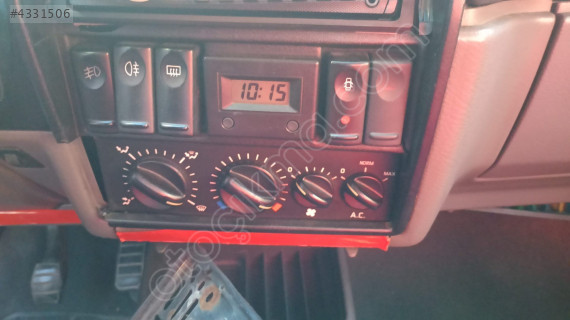 renault R19 kalorifer düğmeleri takım