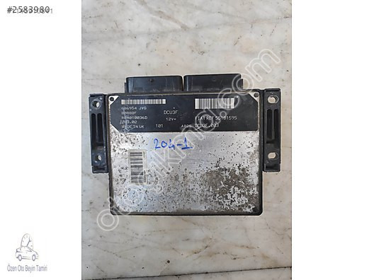 Fiat Doblo 1.9 Motor Beyni 55181595 - DCU3F.003 - DCU3F003