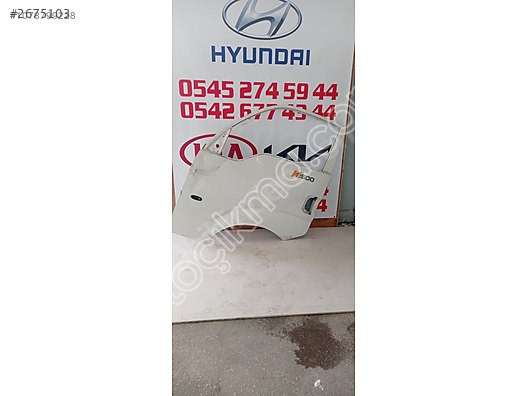 KİA BONGO SOL ÖN KAPI ÇIKMA ORJİNAL